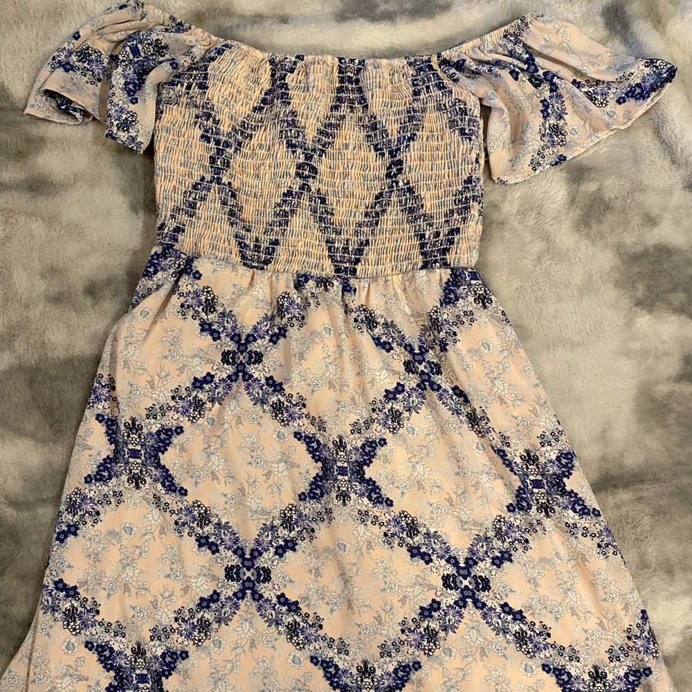 Off the shoulder dress